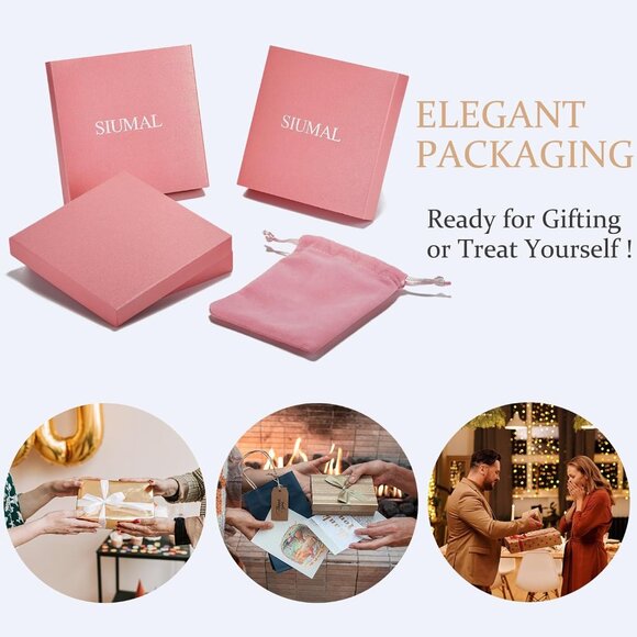 Lava Stone Boho Beaded Bracelets for Women Trendy Jewelry Gifts for Lover, Mom - Picture 6 of 7